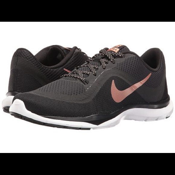 fósil En otras palabras Surtido Nike | Shoes | Nike Flex Trainer 6 Rose Gold And Black | Poshmark